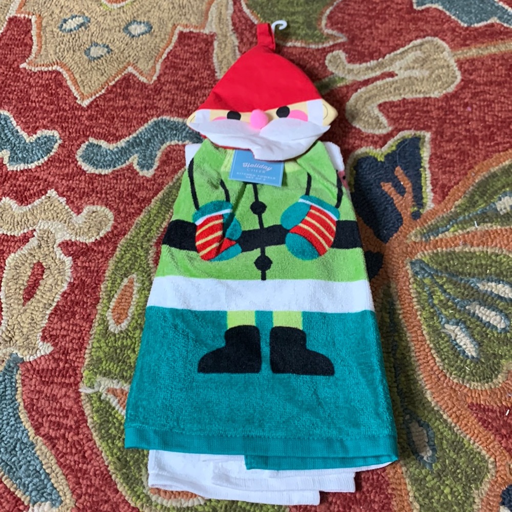 Gnome Christmas Towels